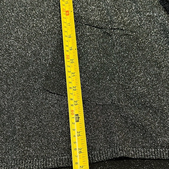 NWT‎ ALTAR’D State Long Black Sparkly Tunic Size Small-Medium - Picture 8 of 9